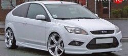 Пороги накладки Loder 1899 Ford Focus 2 хэтчбэк 3 дв. рестайлинг (2007-2011)