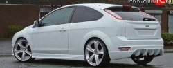 6 599 р. Пороги накладки Loder 1899  Ford Focus  2 (2004-2011)  седан дорестайлинг, универсал дорестайлинг, хэтчбэк 3 дв. дорестайлинг, хэтчбэк 5 дв. дорестайлинг, седан рестайлинг, универсал рестайлинг, хэтчбэк 3 дв. рестайлинг, хэтчбэк 5 дв. рестайлинг (Неокрашенные)  с доставкой в г. Воронеж. Увеличить фотографию 2