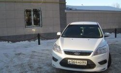 3 149 р. Спортивная юбка переднего бампера AutoTC RS Ford Focus 2 хэтчбэк 3 дв. рестайлинг (2007-2011) (Неокрашенная)  с доставкой в г. Воронеж. Увеличить фотографию 2