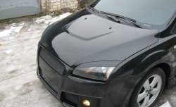 7 799 р. Передний бампер Bomb-Style Ford Focus 2 универсал дорестайлинг (2004-2008) (Без центрального проёма под гос.номер, Неокрашенный)  с доставкой в г. Воронеж. Увеличить фотографию 2
