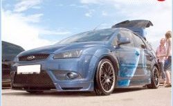 Накладка переднего стайлингового (кабри) бампера Sport Ford Focus 2 хэтчбэк 5 дв. дорестайлинг (2004-2008)