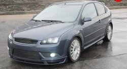 5 899 р. Пороги накладки Sport Ford Focus 2 хэтчбэк 3 дв. рестайлинг (2007-2011) (Неокрашенные)  с доставкой в г. Воронеж. Увеличить фотографию 2