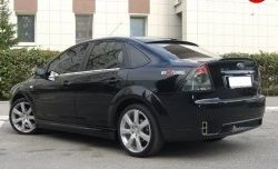 14 299 р. Задний бампер Concept Ford Focus 2  седан дорестайлинг (2004-2008) (Неокрашенный)  с доставкой в г. Воронеж. Увеличить фотографию 5
