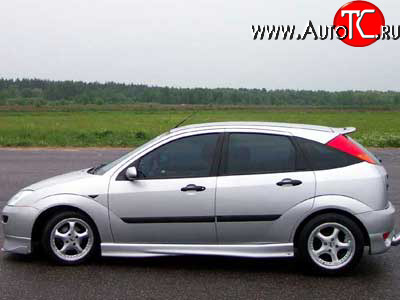 3 699 р. Пороги накладки Sport V1 Ford Focus 1 седан дорестайлинг (1998-2002)  с доставкой в г. Воронеж
