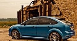 Пороги накладки ST Ford Focus 2 седан рестайлинг (2007-2011)