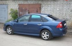 8 349 р. Пороги накладки M-VRS Ford Focus 2 седан рестайлинг (2007-2011) (Неокрашенные)  с доставкой в г. Воронеж. Увеличить фотографию 2