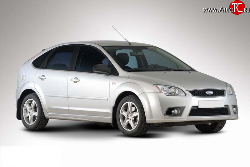 3 649 р. Пороги накладки YTG  Ford Focus  2 (2004-2011)  седан дорестайлинг, универсал дорестайлинг, хэтчбэк 5 дв. дорестайлинг, седан рестайлинг, универсал рестайлинг, хэтчбэк 5 дв. рестайлинг (Неокрашенные)  с доставкой в г. Воронеж