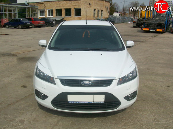 919 р. Реснички Loder 1899 средние N2. Ford Focus 2 хэтчбэк 3 дв. рестайлинг (2007-2011) (Неокрашенные)  с доставкой в г. Воронеж
