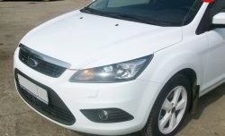 1 149 р. Комплект узких ресничек Loder Ford Focus 2 хэтчбэк 3 дв. рестайлинг (2007-2011) (Неокрашенные)  с доставкой в г. Воронеж. Увеличить фотографию 3