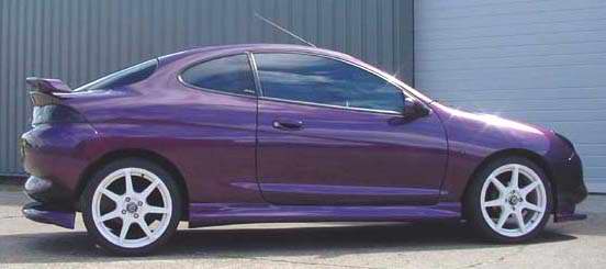 4 399 р. Пороги накладки Sport Ford Puma хэтчбэк 3 дв. (1997-2003)  с доставкой в г. Воронеж