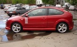 Пороги накладки Снайпер Ford Focus 2  седан дорестайлинг (2004-2008)