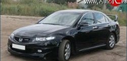 4 599 р. Решётка радиатора Mugen  Honda Accord ( 7 CL,  7 CM) (2005-2008) седан рестайлинг, универсал рестайлинг (Без сетки, Неокрашенная)  с доставкой в г. Воронеж. Увеличить фотографию 3
