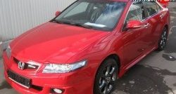 5 899 р. Пороги накладки Mugen Style рестайлинг  Honda Accord  7 CL (2002-2005) седан дорестайлинг (Неокрашенные)  с доставкой в г. Воронеж. Увеличить фотографию 2
