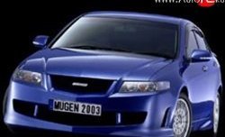 15 999 р. Передний бампер Mugen Style  Honda Accord  7 CL (2002-2005) седан дорестайлинг (Без сетки, Неокрашенный)  с доставкой в г. Воронеж. Увеличить фотографию 3
