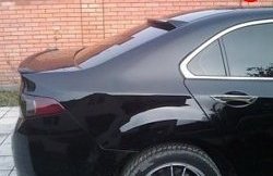 5 099 р. Накладка крышки багажника Elegance (липспойлер) Honda Accord 8 CU седан дорестайлинг (2008-2011) (Неокрашенный)  с доставкой в г. Воронеж. Увеличить фотографию 4