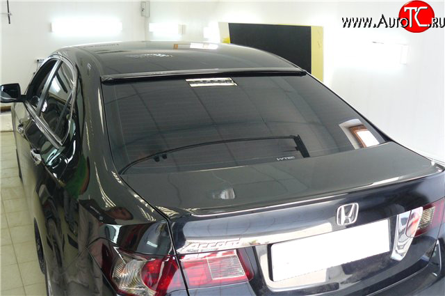 5 099 р. Накладка крышки багажника Elegance (липспойлер) Honda Accord 8 CU седан дорестайлинг (2008-2011) (Неокрашенный)  с доставкой в г. Воронеж