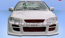 7 049 р. Передний бампер Duraflex для американской версии автомобиля Honda Accord 6 CF седан дорестайлинг (1997-2000)  с доставкой в г. Воронеж. Увеличить фотографию 2