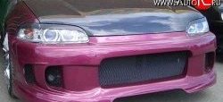 8 899 р. Передний бампер R-Style Honda Civic EG седан (1992-1995)  с доставкой в г. Воронеж. Увеличить фотографию 3