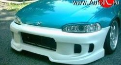 8 899 р. Передний бампер R-Style Honda Civic EG седан (1992-1995)  с доставкой в г. Воронеж. Увеличить фотографию 4