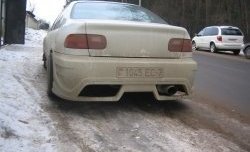 8 899 р. Задний бампер Racing Honda Civic EG седан (1992-1995)  с доставкой в г. Воронеж. Увеличить фотографию 2