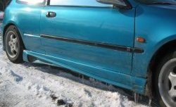 3 449 р. Пороги накладки R-Style Honda Civic EG седан (1992-1995)  с доставкой в г. Воронеж. Увеличить фотографию 2