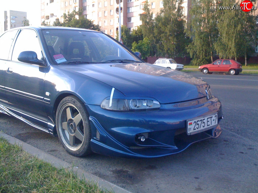 7 299 р. Передний бампер VeilSide Honda Civic EG седан (1992-1995)  с доставкой в г. Воронеж