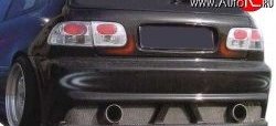 7 999 р. Задний бампер Sport Honda Civic EG седан (1992-1995)  с доставкой в г. Воронеж. Увеличить фотографию 2