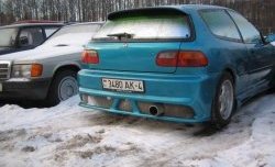 7 999 р. Задний бампер Sport Honda Civic EG седан (1992-1995)  с доставкой в г. Воронеж. Увеличить фотографию 4