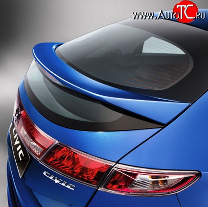 3 899 р. Спойлер Type-R Honda Civic FK,FN хэтчбэк 5 дв. дорестайлинг (2005-2008) (Неокрашенный)  с доставкой в г. Воронеж