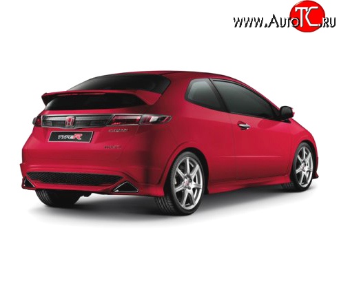 5 799 р. Спойлер Sport Honda Civic FK,FN хэтчбэк 5 дв. дорестайлинг (2005-2008)  с доставкой в г. Воронеж