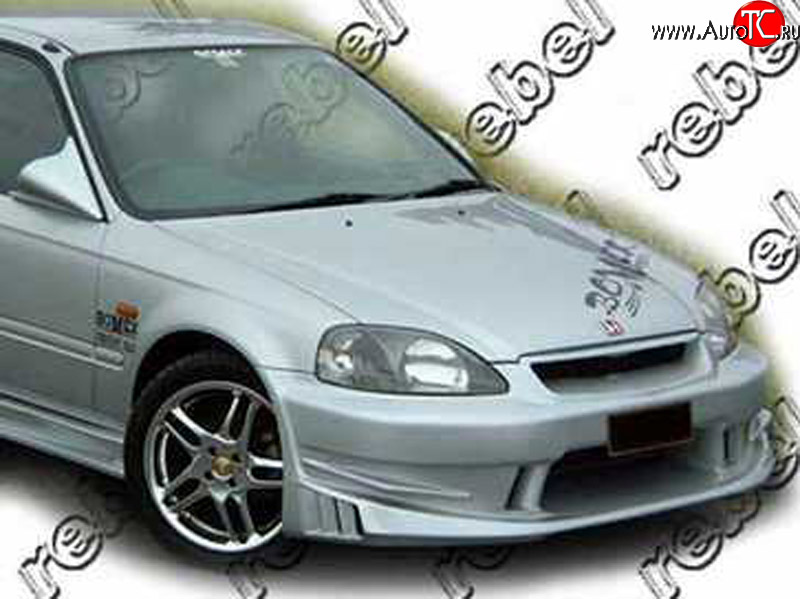 7 299 р. Передний бампер Sport Honda Civic EJ,EK,EM седан дорестайлинг (1995-1998) (кузов: седан)  с доставкой в г. Воронеж