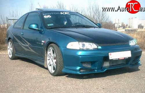 4 249 р. Передний бампер Honda Civic EG седан (1992-1995)  с доставкой в г. Воронеж