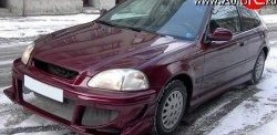 5 049 р. Передний бампер на Honda Civic EJ,EK,EM седан дорестайлинг (1995-1998)  с доставкой в г. Воронеж. Увеличить фотографию 1