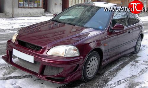 5 049 р. Передний бампер на Honda Civic EJ,EK,EM седан дорестайлинг (1995-1998)  с доставкой в г. Воронеж