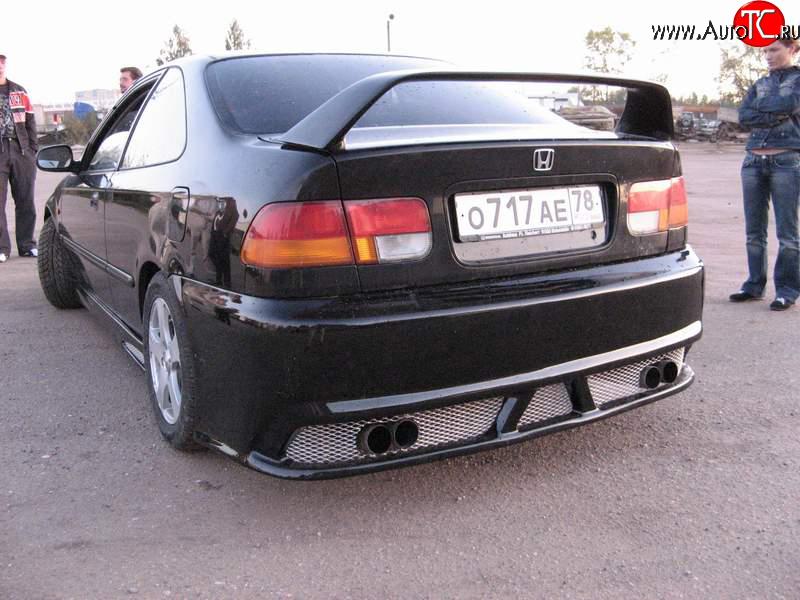 5 499 р. Задний бампер VeilSide Honda Civic EJ,EK,EM седан дорестайлинг (1995-1998)  с доставкой в г. Воронеж