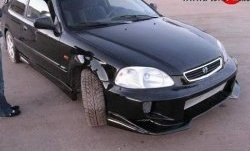 5 049 р. Передний бампер на Honda Civic EJ,EK,EM седан дорестайлинг (1995-1998)  с доставкой в г. Воронеж. Увеличить фотографию 2