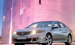 5 999 р. Пороги накладки Type-S  Honda Accord  8 CU (2008-2011) седан дорестайлинг (Неокрашенные)  с доставкой в г. Воронеж. Увеличить фотографию 4