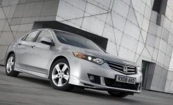 5 999 р. Пороги накладки Type-S  Honda Accord  8 CU (2008-2011) седан дорестайлинг (Неокрашенные)  с доставкой в г. Воронеж. Увеличить фотографию 5