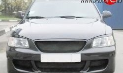4 699 р. Передний бампер ATH-classic Hyundai Accent 2 LC седан дорестайлинг (ТагАЗ) (1999-2012) (Неокрашенный)  с доставкой в г. Воронеж. Увеличить фотографию 3