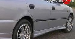 6 549 р. Пороги накладки Street Hyundai Accent седан ТагАЗ (2001-2012) (Неокрашенные)  с доставкой в г. Воронеж. Увеличить фотографию 3