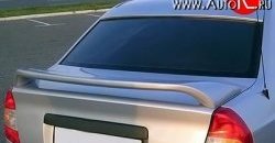 5 249 р. Спойлер Street Hyundai Accent 2 LC седан дорестайлинг (ТагАЗ) (1999-2012) (Неокрашенный)  с доставкой в г. Воронеж. Увеличить фотографию 3