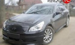 9 799 р. Накладка переднего бампера H Style INFINITI GF35 (2002-2008) (Неокрашенная)  с доставкой в г. Воронеж. Увеличить фотографию 2