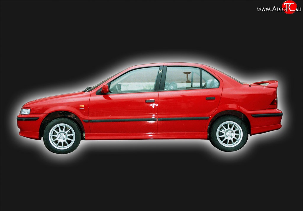 5 999 р. Пороги накладки GT Dynamics Iran Khodro Samand (2003-2022) (Неокрашенные)  с доставкой в г. Воронеж