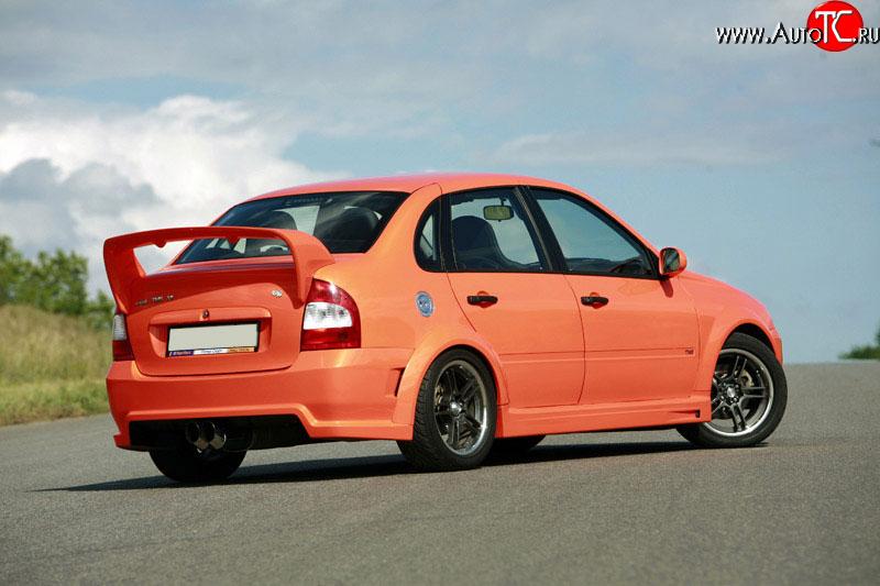 5 899 р. Антикрыло TMS-GTI Лада Калина 1118 седан (2004-2013) (Неокрашенный)  с доставкой в г. Воронеж
