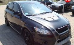 8 699 р. Накладка переднего бампера Khust-Tuning KIA Ceed 1 ED дорестайлинг, хэтчбэк 5 дв. (2006-2010)  с доставкой в г. Воронеж. Увеличить фотографию 2