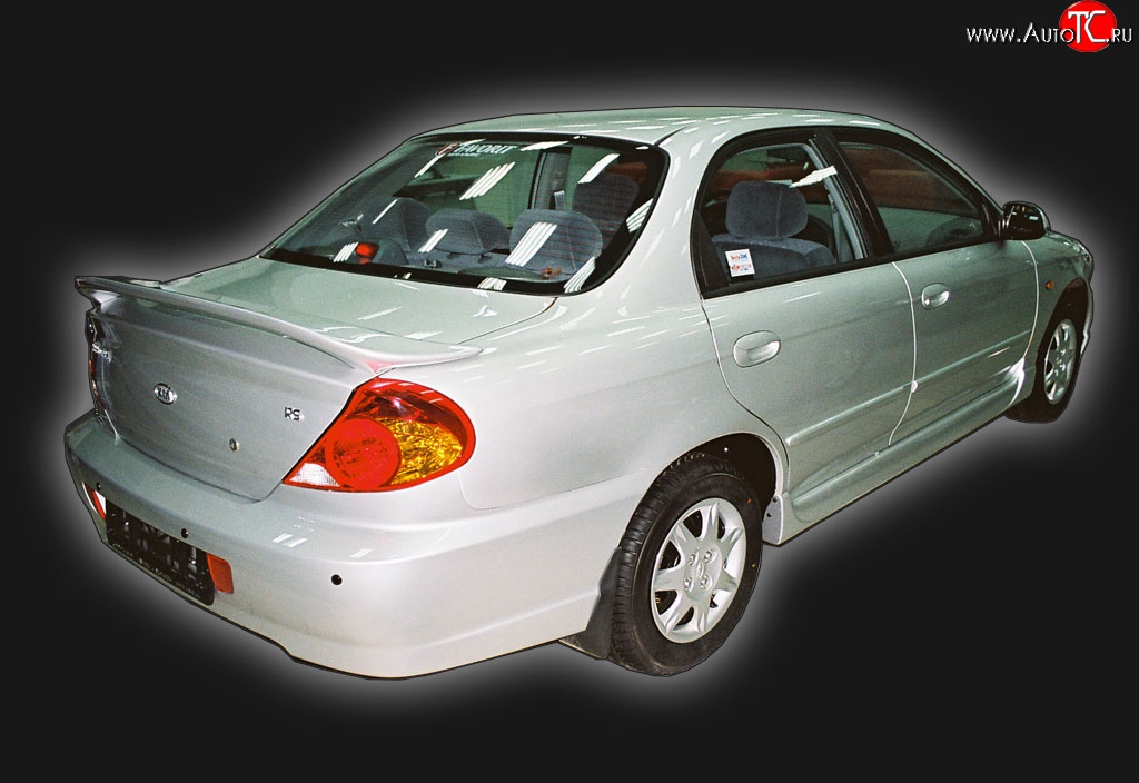 5 999 р. Пороги накладки GT Dynamics KIA Spectra (2000-2009) (Неокрашенные)  с доставкой в г. Воронеж