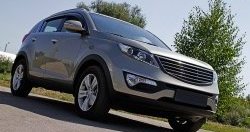 71 999 р. Решётка радиатора RA V1  KIA Sportage  3 SL (2010-2016) дорестайлинг, рестайлинг (Неокрашенная)  с доставкой в г. Воронеж. Увеличить фотографию 2