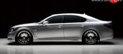 37 099 р. Передние крылья Wald Lexus LS460 XF40 дорестайлинг (2006-2009) (Неокрашенные)  с доставкой в г. Воронеж. Увеличить фотографию 3