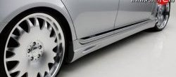 17 299 р. Пороги накладки Wald Lexus LS460 XF40 дорестайлинг (2006-2009) (Неокрашенные)  с доставкой в г. Воронеж. Увеличить фотографию 3