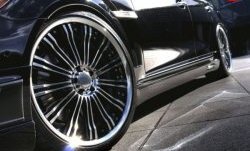 17 299 р. Пороги накладки Wald Lexus LS460 XF40 дорестайлинг (2006-2009) (Неокрашенные)  с доставкой в г. Воронеж. Увеличить фотографию 5